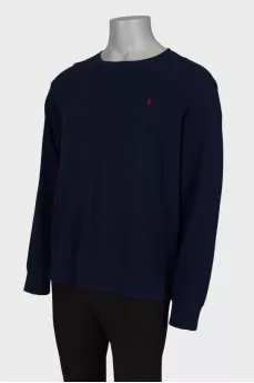 Men's dark blue jumper