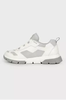 Men's white sneakers