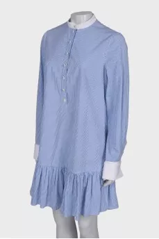 Striped shirt dress