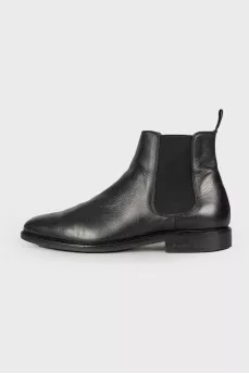 Men's leather chelsea