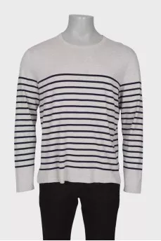 Men's striped jumper