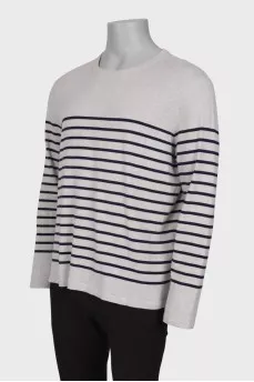 Men's striped jumper