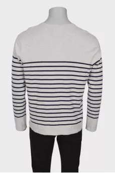 Men's striped jumper