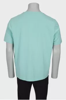 Men's light green T-shirt