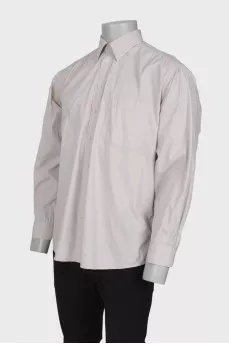 Men's classic shirt with pocket