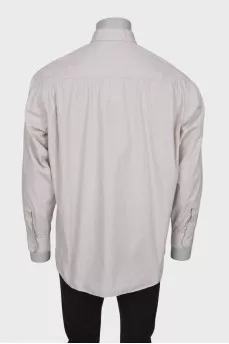 Men's classic shirt with pocket