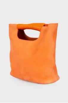 Кожаная мини сумка