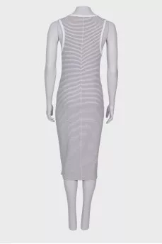 Striped maxi dress