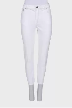 White banana jeans