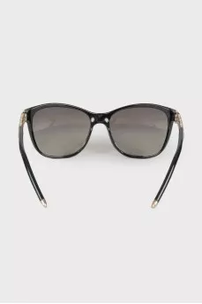 Sunglasses with embellished temples