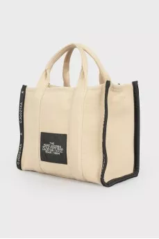 Textile tote bag with strap