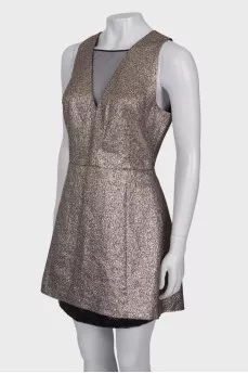 Metallic dress