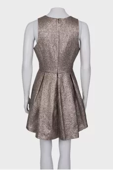 Metallic dress