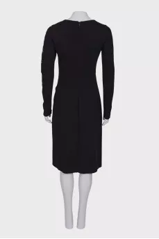 Black dress with lace