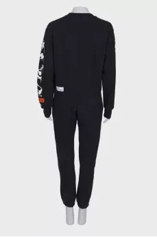 Tracksuit with abstract pattern