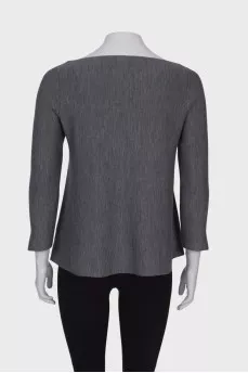 Wool gray sweater