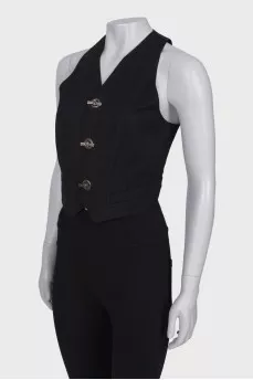 Vintage wool vest