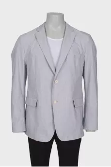Men's pinstripe blazer