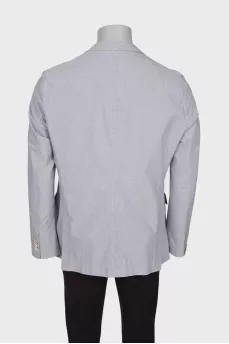 Men's pinstripe blazer