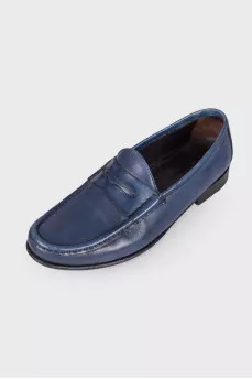 Men's dark blue shoes