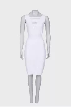 Milky midi dress with tag