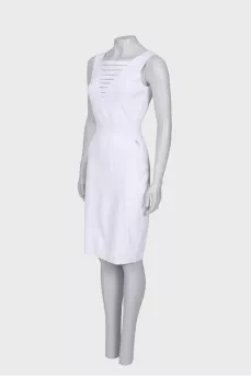 Milky midi dress with tag