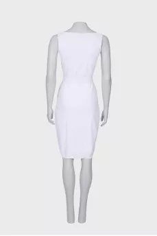 Milky midi dress with tag