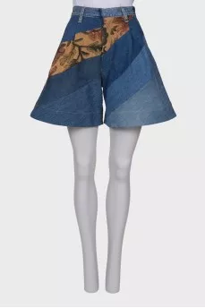 Combination high rise shorts