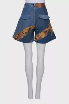 Combination high rise shorts