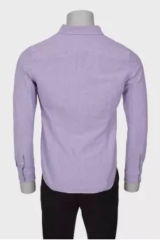 Men's lilac shirt