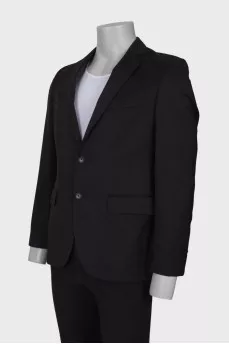 Genuine wool jacket for men