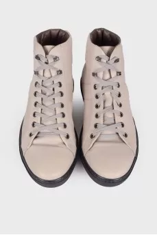 Men's leather boots