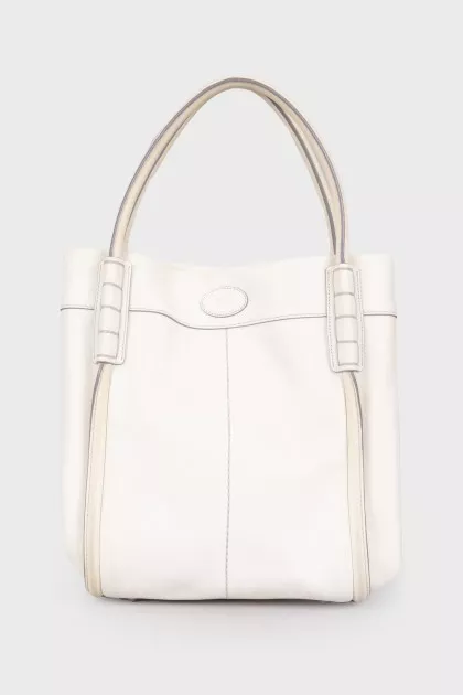 White tote bag