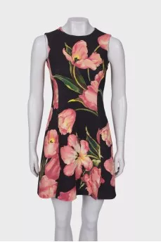 Dress in floral print