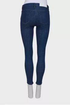 Blue skinny jeans