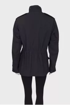 Black jacket with pockets