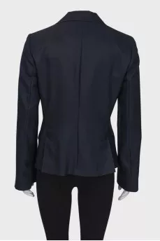 Wool and silk jacket