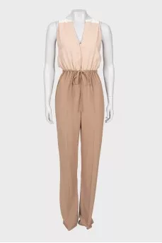 Tricolor jumpsuit