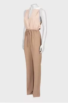 Tricolor jumpsuit