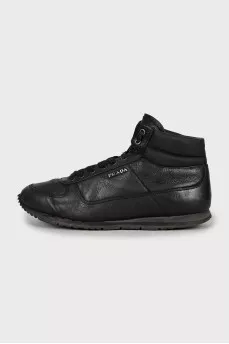 Men's leather boots