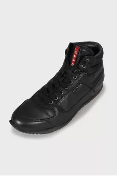 Men's leather boots