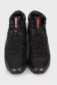 Men's leather boots