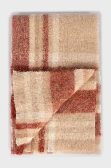 Checkered combo scarf