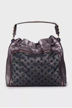 Bag Bluebird Handbag Limited Edition Monogram Lurex Canvas