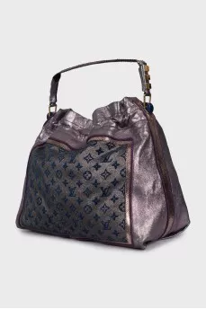 Bag Bluebird Handbag Limited Edition Monogram Lurex Canvas