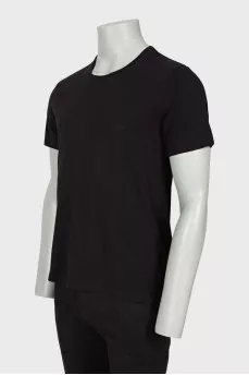 Men's black t-shirt