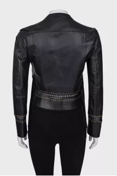 Black fringe jacket