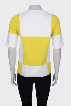T-shirt in geometric print
