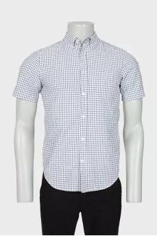 Men's checkered shirt