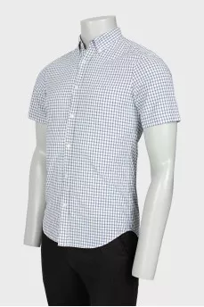 Men's checkered shirt